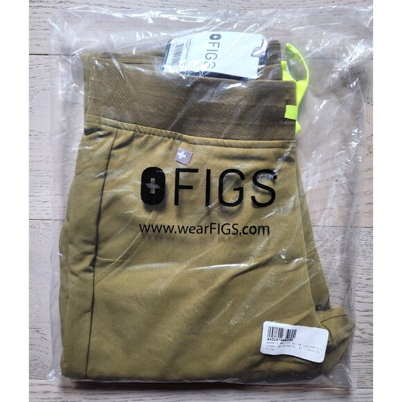 NWT Figs Zamora Joggers Scrub Pants Martini Olive XS - Picture 5 of 7